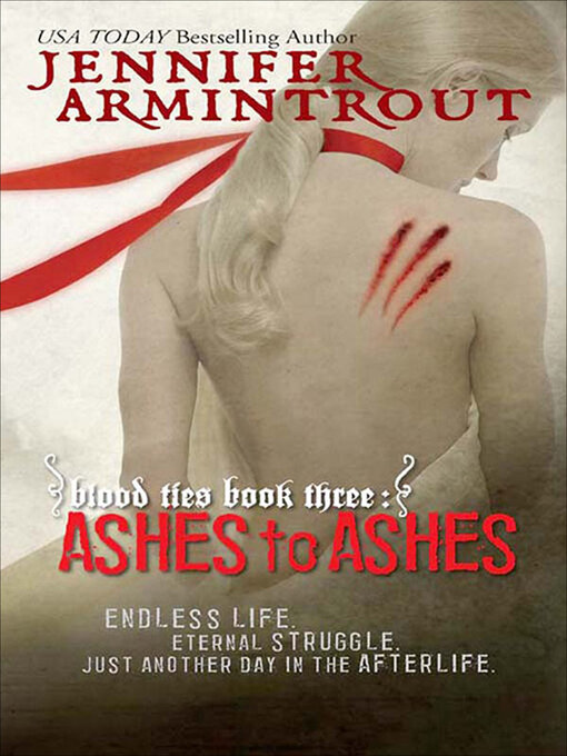 Title details for Ashes to Ashes by Jennifer Armintrout - Wait list